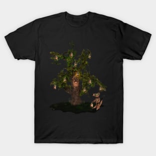 Poe and the Magical Tree T-Shirt